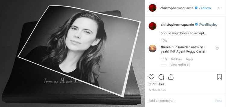 Hayley Atwell Mission Impossible